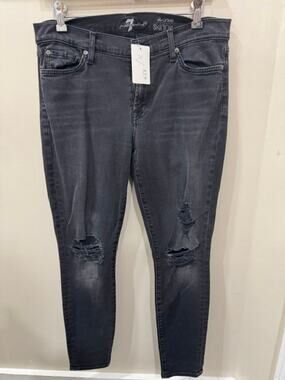 7 For All Man Kind Distressed Jeans